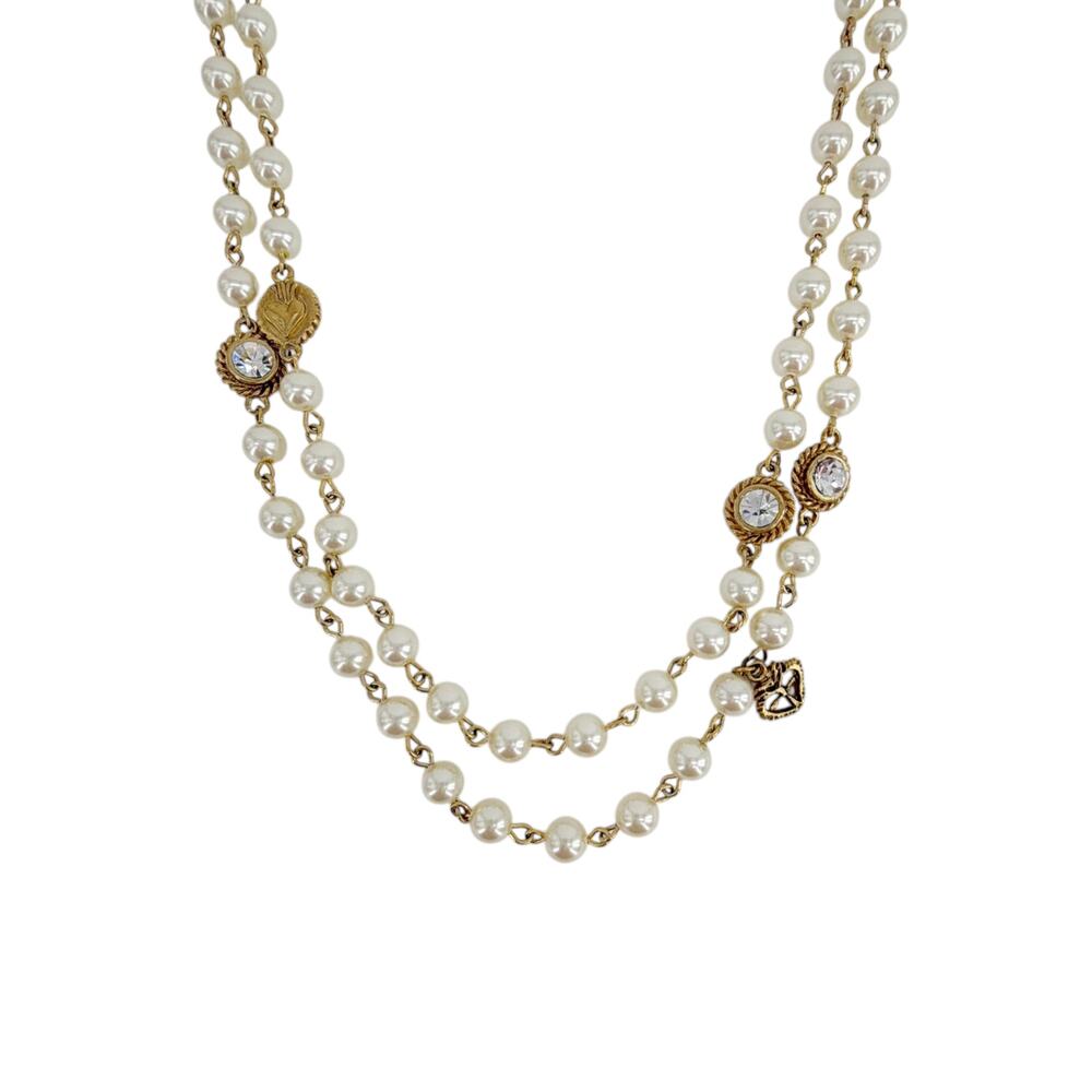 VIRGINS SAINTS & ANGELS VSA Wrap 6mm Pearl Cream & Gold - Picture 5 of 11